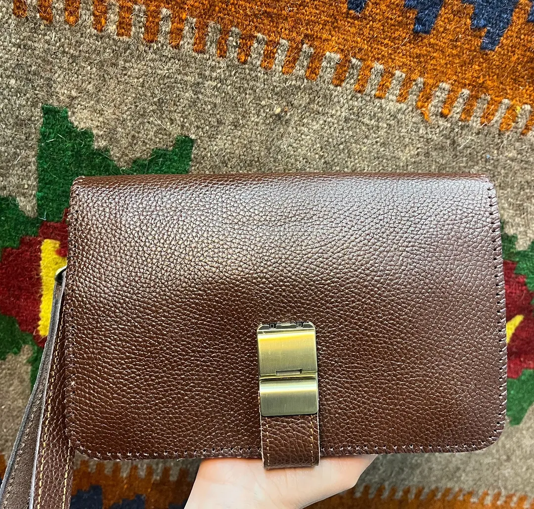 کیف مدارک مردانه چرم گاوی